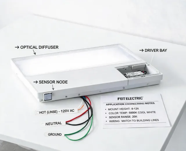 Feit Electric fixture engineering detail